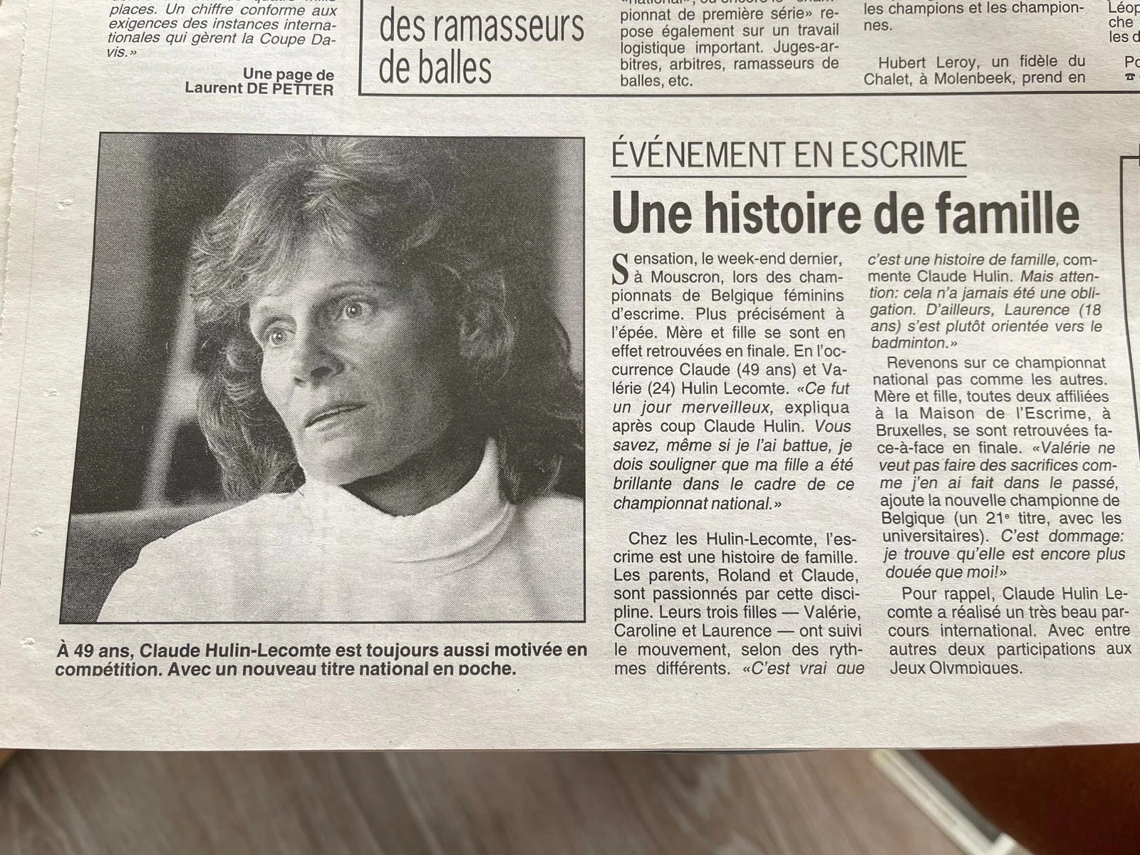 Article au titre Une histoire de famille